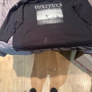 Black Graphic Long Sleeve Shirt